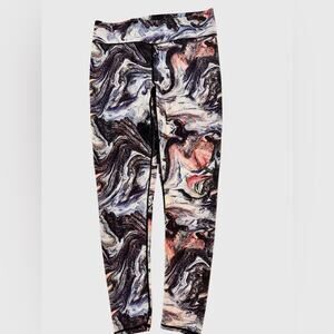Terez New York Women's Leggings Shiny Cosmos, size L